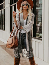 Clothes Patchwork Long Coat Female Winter Vintage Knitwear Sweaters Coat